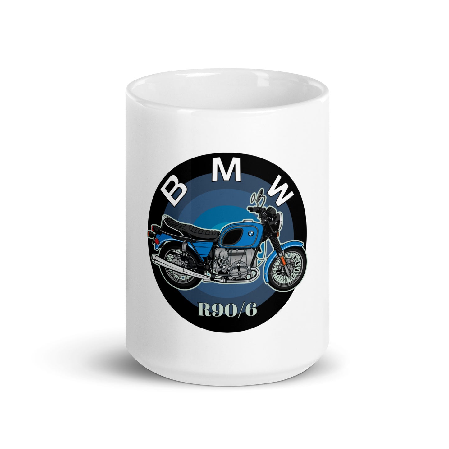 Glossy mug - BMW Motorcycle R90/6 – Gearheads Life